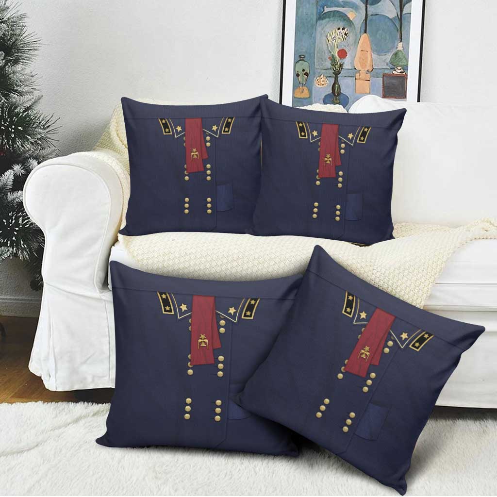 George Armstrong Custer Pillow Cover Soldier Costume - Wonder Print Shop