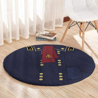 George Armstrong Custer Round Carpet Soldier Costume - Wonder Print Shop