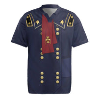 George Armstrong Custer Rugby Jersey Soldier Costume - Wonder Print Shop