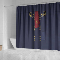 George Armstrong Custer Shower Curtain Soldier Costume - Wonder Print Shop