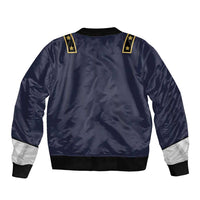 George Armstrong Custer Sleeve Zip Bomber Jacket Soldier Costume - Wonder Print Shop