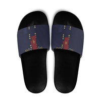 George Armstrong Custer Slide Sandals Soldier Costume - Wonder Print Shop