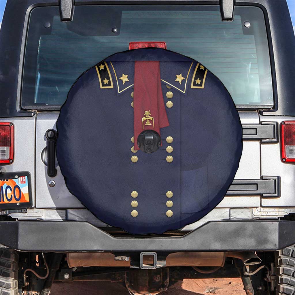 George Armstrong Custer Spare Tire Cover Soldier Costume - Wonder Print Shop