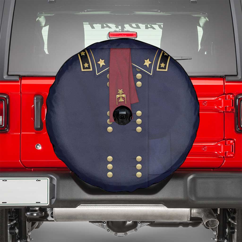 George Armstrong Custer Spare Tire Cover Soldier Costume - Wonder Print Shop