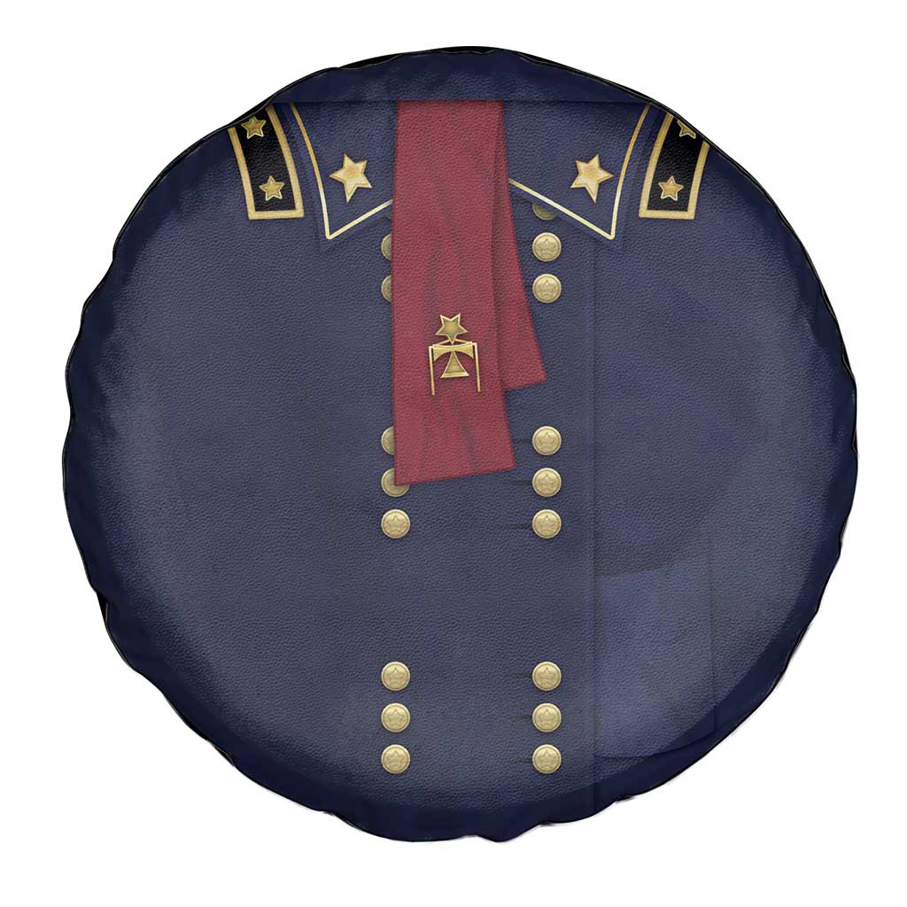 George Armstrong Custer Spare Tire Cover Soldier Costume - Wonder Print Shop
