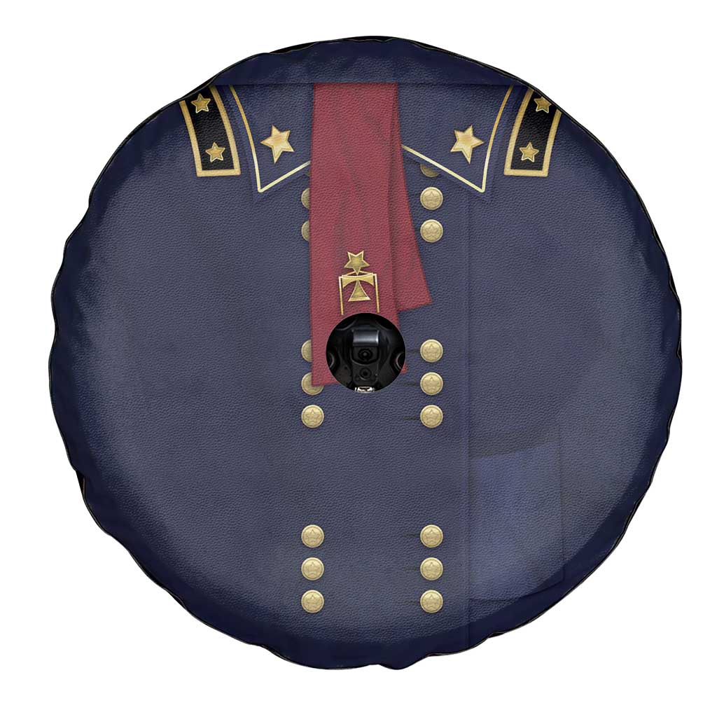 George Armstrong Custer Spare Tire Cover Soldier Costume - Wonder Print Shop