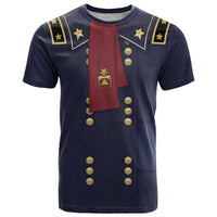 George Armstrong Custer T Shirt Soldier Costume - Wonder Print Shop
