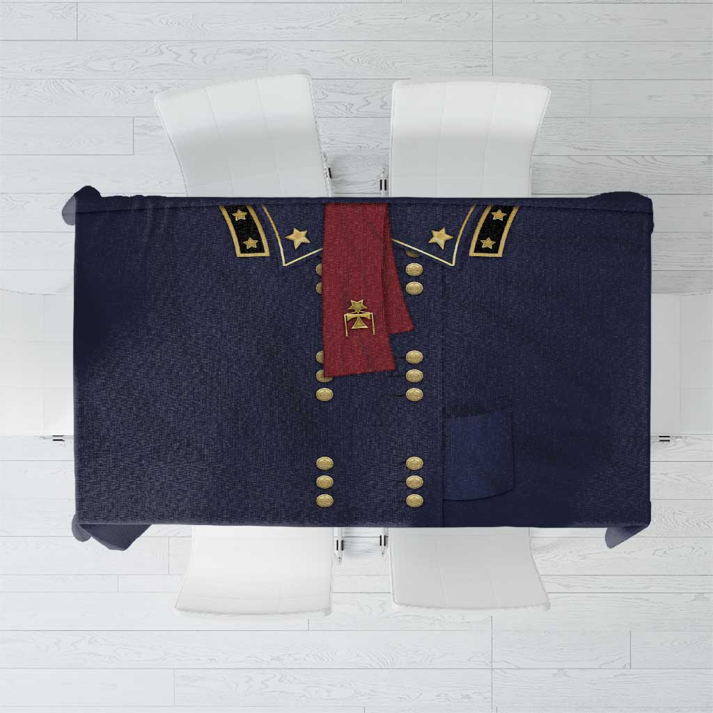 George Armstrong Custer Tablecloth Soldier Costume - Wonder Print Shop