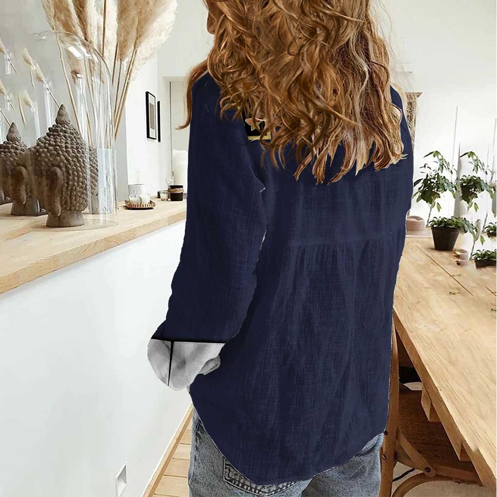 George Armstrong Custer Women Casual Shirt Soldier Costume - Wonder Print Shop