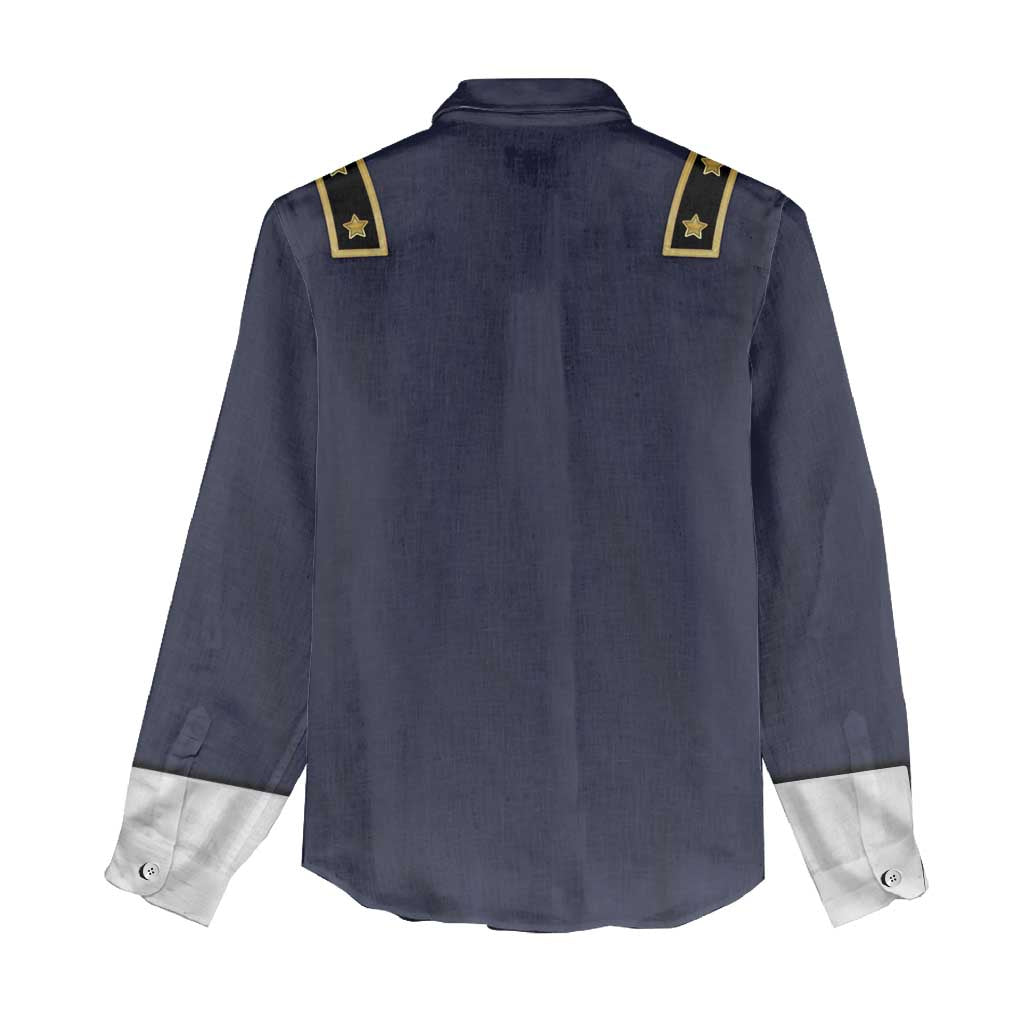 George Armstrong Custer Women Casual Shirt Soldier Costume - Wonder Print Shop