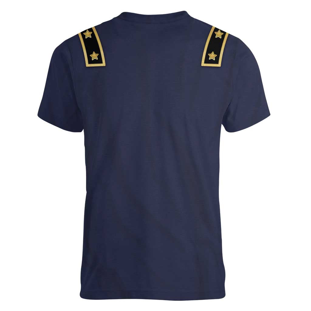 George Armstrong Custer Women V-Neck T-Shirt Soldier Costume - Wonder Print Shop
