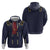 George Armstrong Custer Zip Hoodie Soldier Costume - Wonder Print Shop