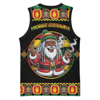 Jamaica Christmas Basketball Jersey Most Likely To Smoke With Santa - Wonder Print Shop