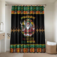 Jamaica Christmas Bathroom Set Most Likely To Smoke With Santa - Wonder Print Shop