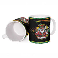 Jamaica Christmas Ceramic Mug Most Likely To Smoke With Santa - Wonder Print Shop