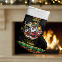Jamaica Christmas Stocking Most Likely To Smoke With Santa - Wonder Print Shop