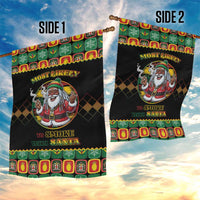 Jamaica Christmas Garden Flag Most Likely To Smoke With Santa - Wonder Print Shop