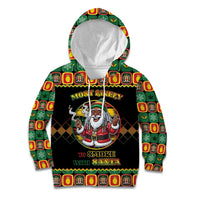 Jamaica Christmas Kid Hoodie Most Likely To Smoke With Santa - Wonder Print Shop