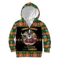 Jamaica Christmas Kid Hoodie Most Likely To Smoke With Santa - Wonder Print Shop