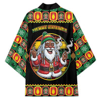 Jamaica Christmas Kimono Most Likely To Smoke With Santa - Wonder Print Shop