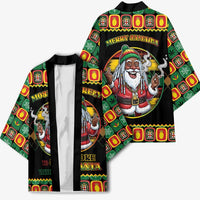 Jamaica Christmas Kimono Most Likely To Smoke With Santa - Wonder Print Shop