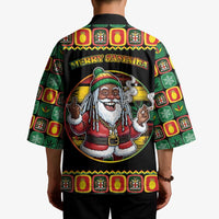 Jamaica Christmas Kimono Most Likely To Smoke With Santa - Wonder Print Shop