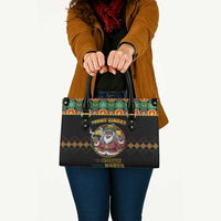 Jamaica Christmas Leather Bag Most Likely To Smoke With Santa - Wonder Print Shop