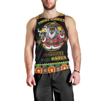 Jamaica Christmas Men Tank Top Most Likely To Smoke With Santa - Wonder Print Shop