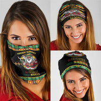 Jamaica Christmas Neck Gaiter Most Likely To Smoke With Santa - Wonder Print Shop