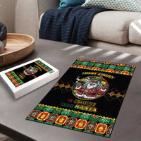 Jamaica Christmas Puzzle Most Likely To Smoke With Santa - Wonder Print Shop