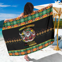Jamaica Christmas Sarong Most Likely To Smoke With Santa - Wonder Print Shop