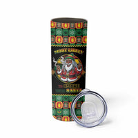 Jamaica Christmas Skinny Tumbler Most Likely To Smoke With Santa - Wonder Print Shop