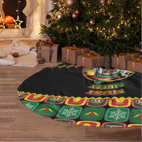 Jamaica Christmas Tree Skirt Most Likely To Smoke With Santa - Wonder Print Shop