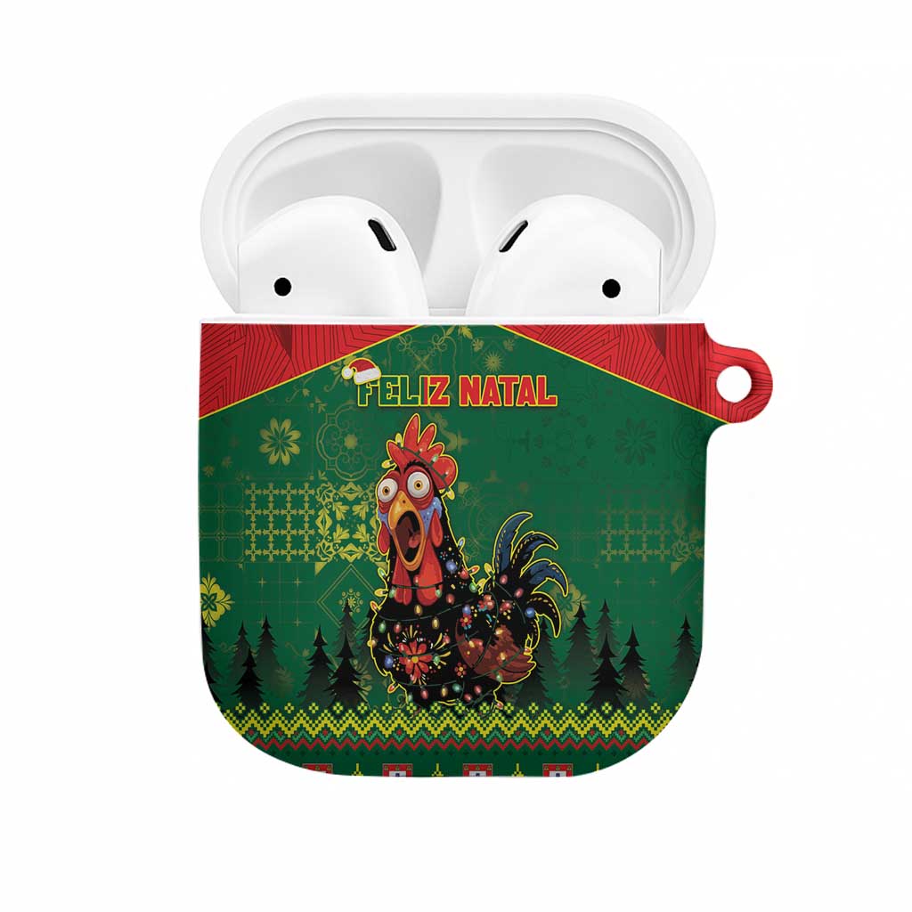 Portugal Christmas AirPods Case Funny Galo De Barcelos - Wonder Print Shop