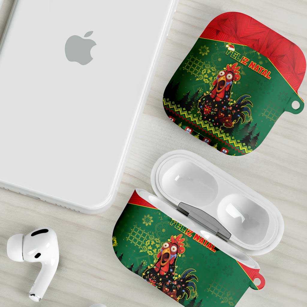 Portugal Christmas AirPods Case Funny Galo De Barcelos - Wonder Print Shop