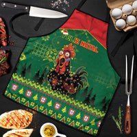 Portugal Christmas Apron Funny Galo De Barcelos - Wonder Print Shop