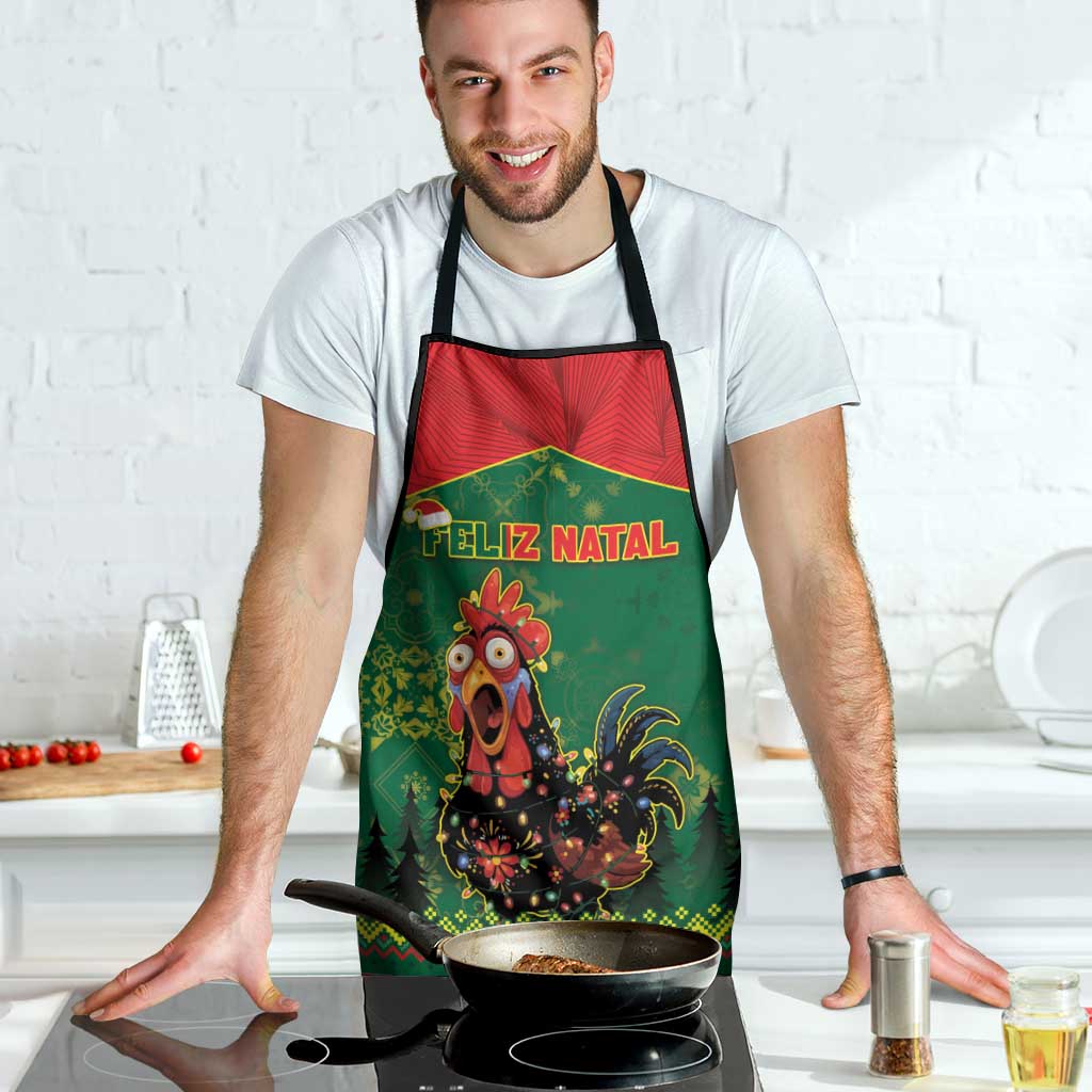 Portugal Christmas Apron Funny Galo De Barcelos - Wonder Print Shop