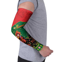 Portugal Christmas Arm Sleeves Funny Galo De Barcelos - Wonder Print Shop