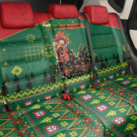 Portugal Christmas Back Car Seat Cover Funny Galo De Barcelos - Wonder Print Shop