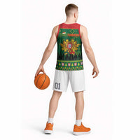 Portugal Christmas Basketball Jersey Funny Galo De Barcelos - Wonder Print Shop