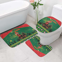 Portugal Christmas Bathroom Set Funny Galo De Barcelos - Wonder Print Shop