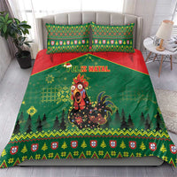 Portugal Christmas Bedding Set Funny Galo De Barcelos - Wonder Print Shop
