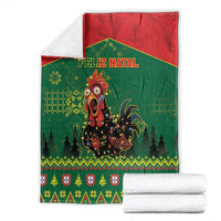 Portugal Christmas Blanket Funny Galo De Barcelos - Wonder Print Shop