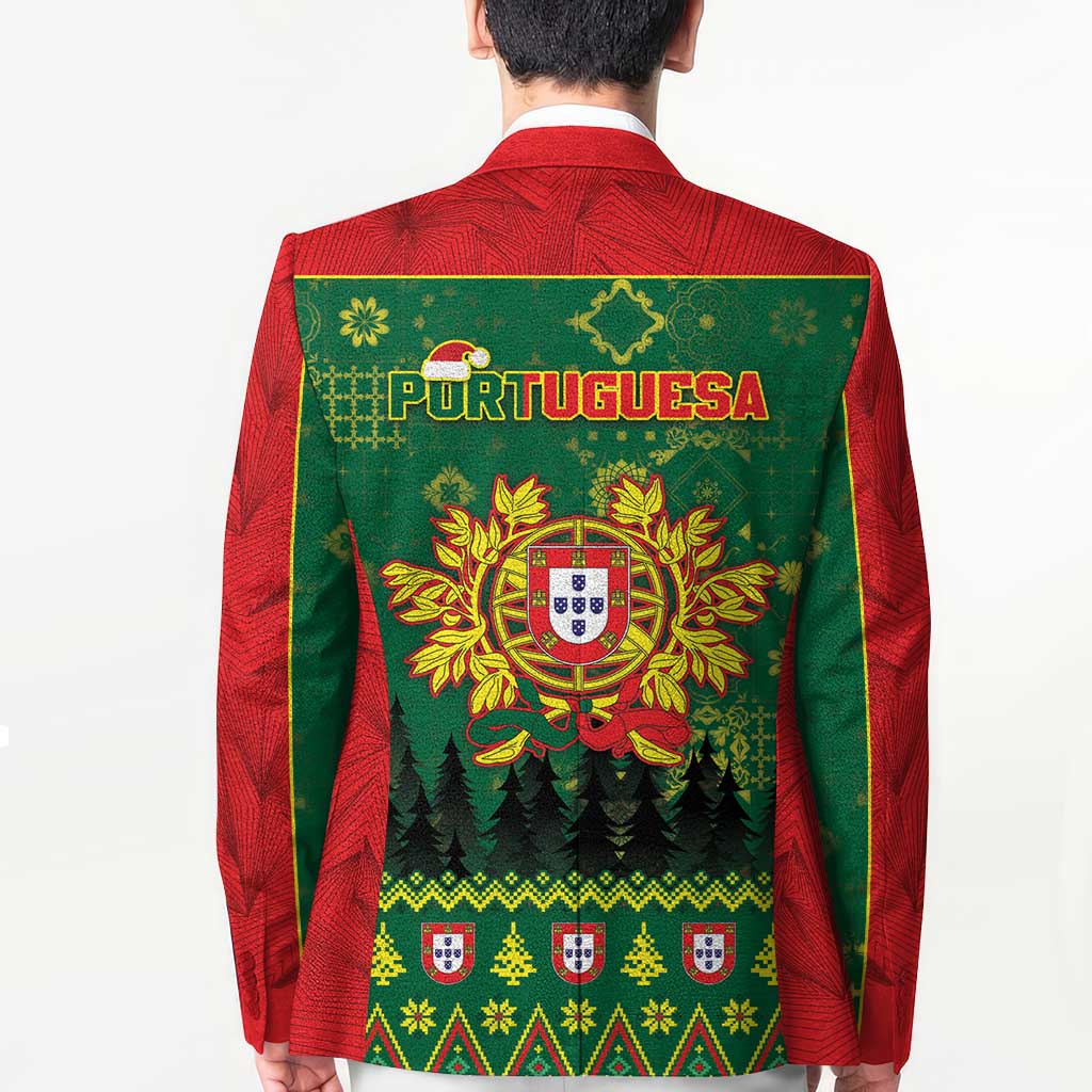 Portugal Christmas Blazer Funny Galo De Barcelos - Wonder Print Shop