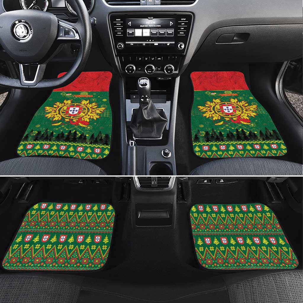 Portugal Christmas Car Mats Funny Galo De Barcelos - Wonder Print Shop