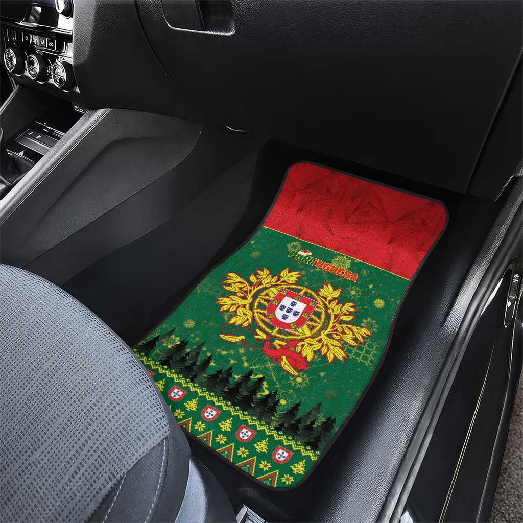 Portugal Christmas Car Mats Funny Galo De Barcelos - Wonder Print Shop