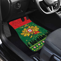 Portugal Christmas Car Mats Funny Galo De Barcelos - Wonder Print Shop