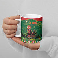 Portugal Christmas Ceramic Mug Funny Galo De Barcelos - Wonder Print Shop