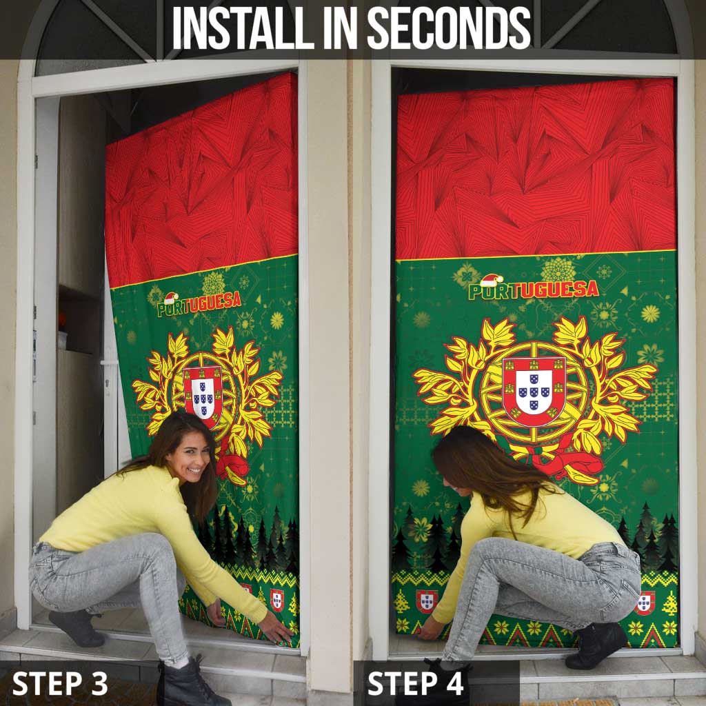 Portugal Christmas Door Cover Funny Galo De Barcelos - Wonder Print Shop