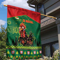 Portugal Christmas Garden Flag Funny Galo De Barcelos - Wonder Print Shop